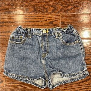 Zara Denim Blue Jean Shorts sz 2-3